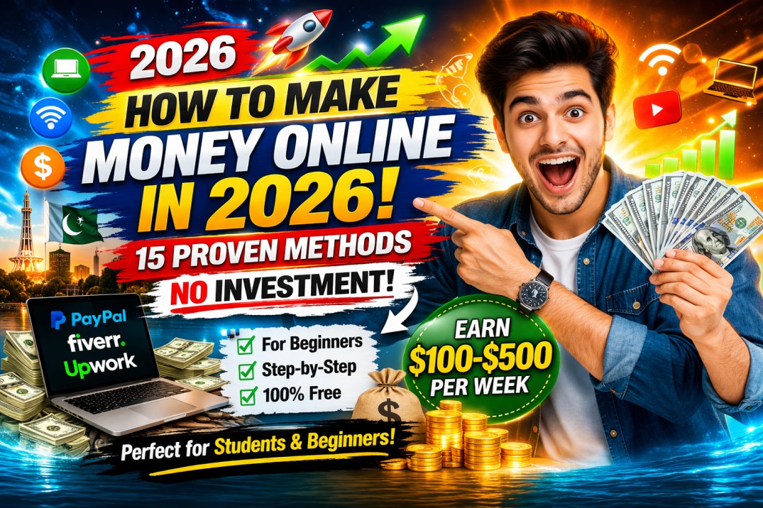 How to Make Money Online in 2026: 15 Proven Methods for Beginners (No Investment)