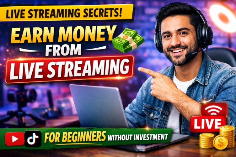 How to Earn Money from Live Streaming for Beginners (Complete Guide 2026)